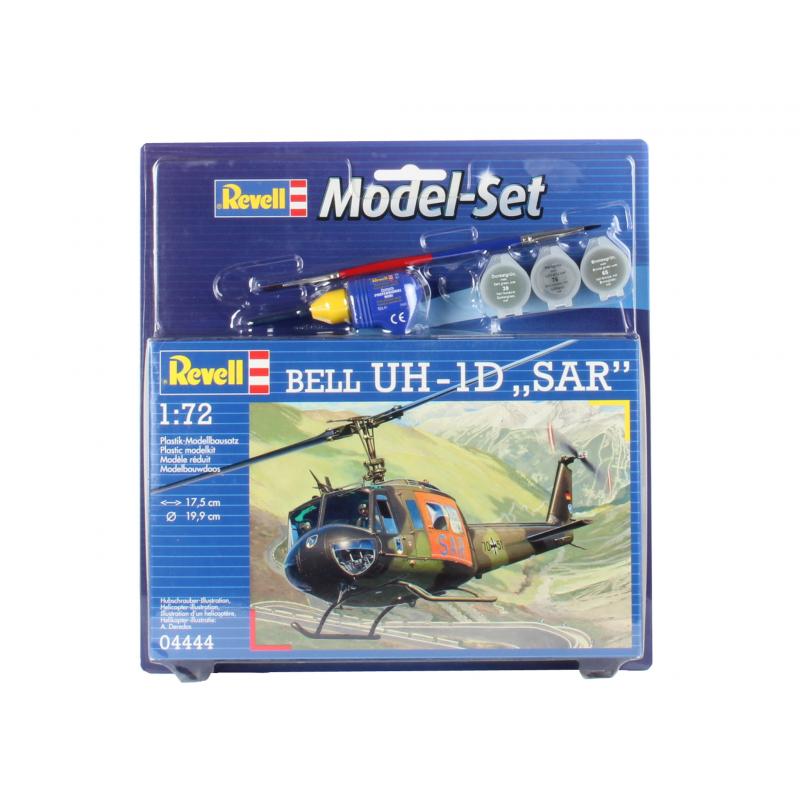 REVELL MAQUETTE - MODEL SET HELICOPTERE BELL UH-1D SAR