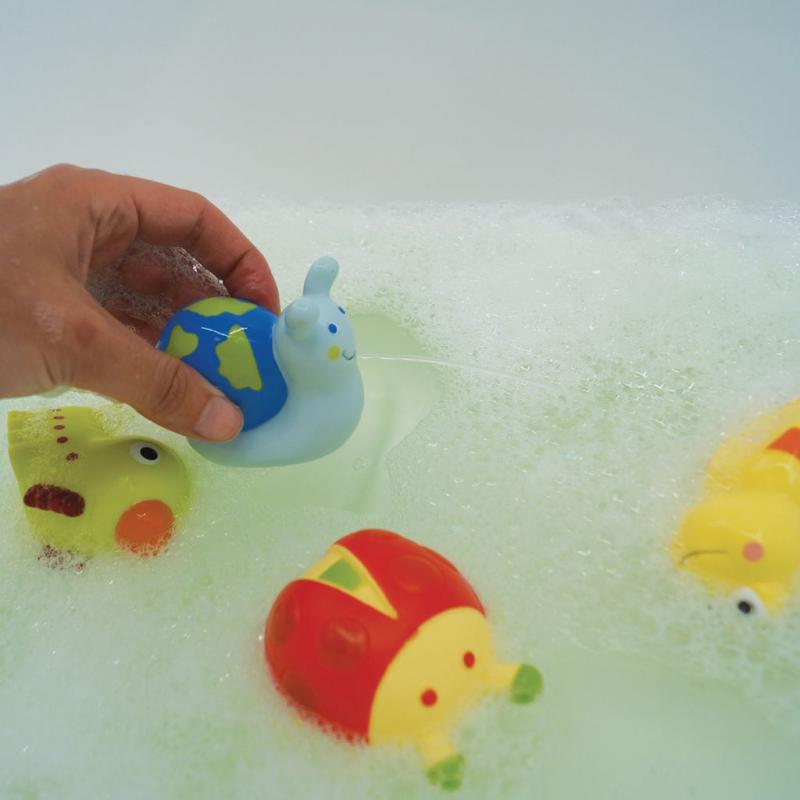 LUDI - Animaux marins en plastique pour jouer dans le bain. 4