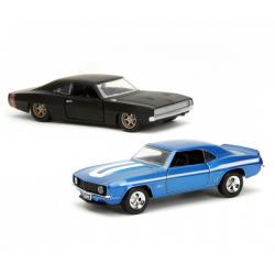 FAST & FURIOUS  - PACK CHEVROLET CAMARO 1969/ DODGE CHARGER 1968