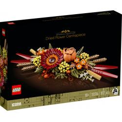 10314 LEGO - LE CENTRE DE TABLE DE FLEURS SECHEES