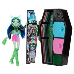 POUPEE GHOULIA YELPS ET SON CASIER SECRET - NEON FRIGHTS - MONSTER HIGH